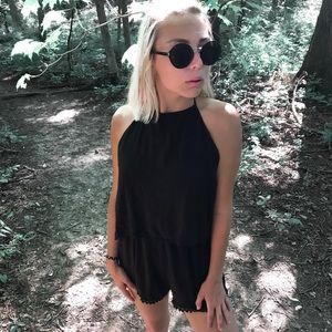 Women’s GUESS Chic Black Romper